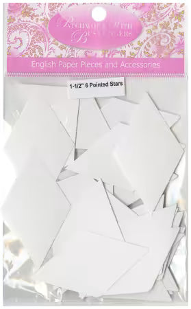 EPP 1.5" - 6 Pointed Star Papers - 100pcs (6PTSTAR112)