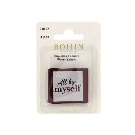 Sew On Labels All By Myself (4pk)