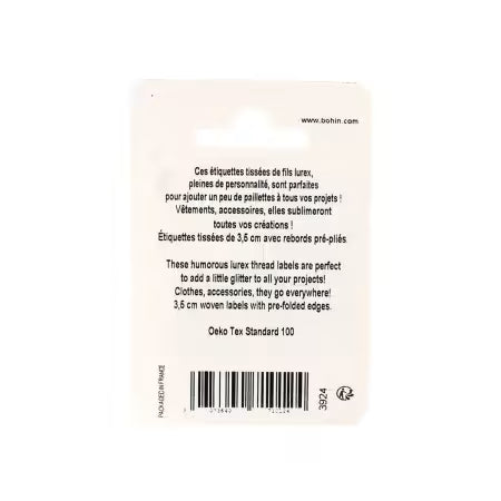 Sew On Labels All By Myself (4pk)