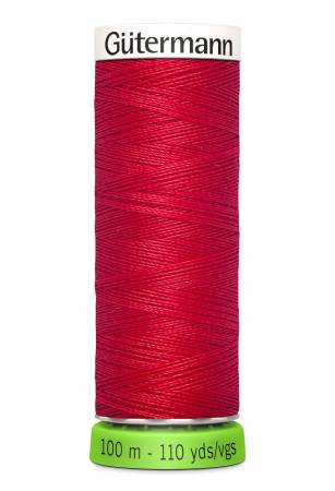 Gutermann Recycled Polyester Thread 100m/110yds | Scarlet - 156