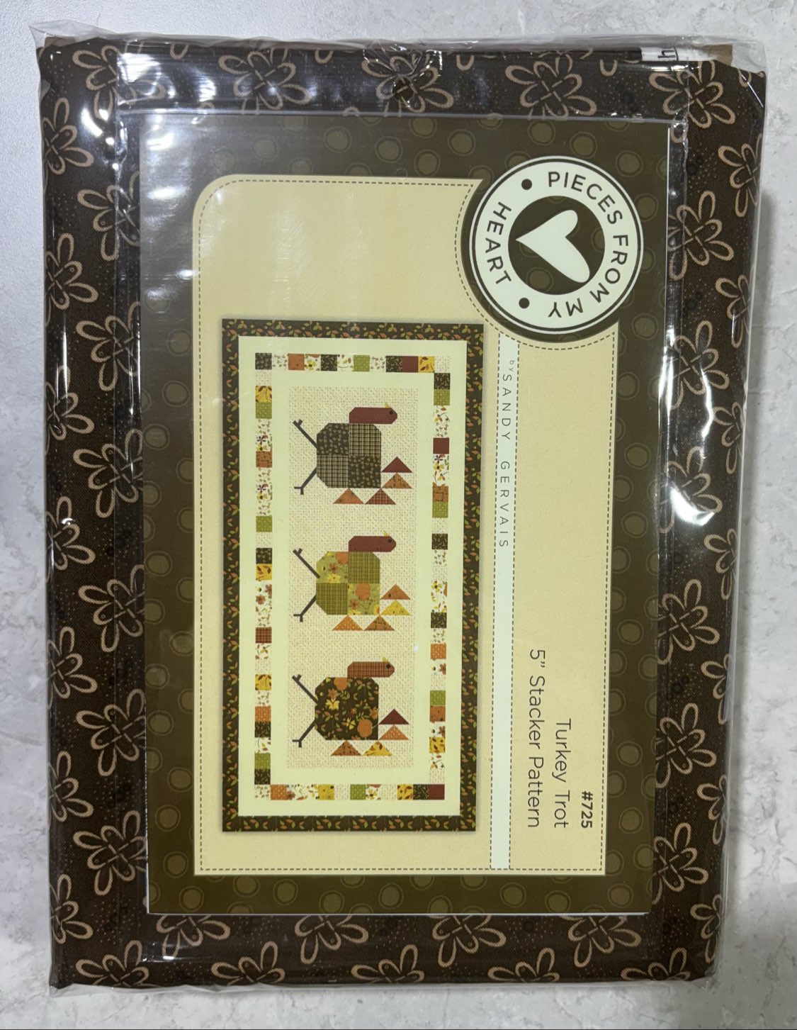 Turkey Trot Table Runner Kit