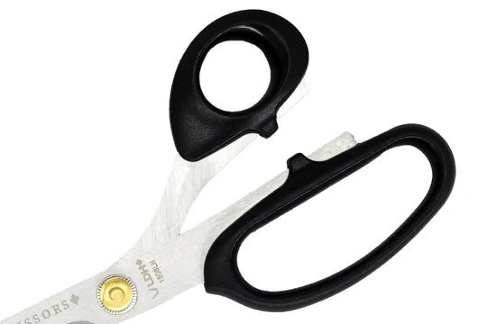 8" True Left Handed Midnight Lightweight Fabric Scissors - Maple Leaf Quilting Company Ltd.