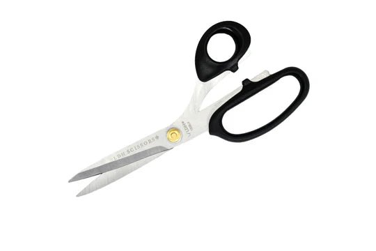 8" True Left Handed Midnight Lightweight Fabric Scissors - Maple Leaf Quilting Company Ltd.