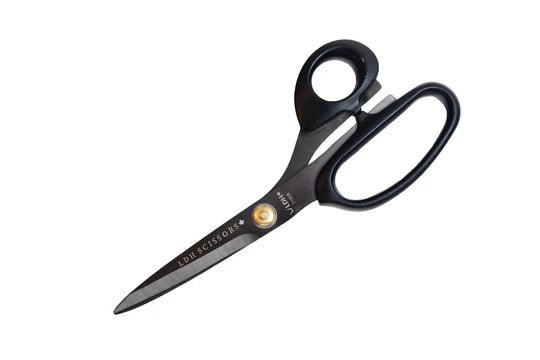 8" True Left Handed Midnight Lightweight Fabric Scissors - Maple Leaf Quilting Company Ltd.