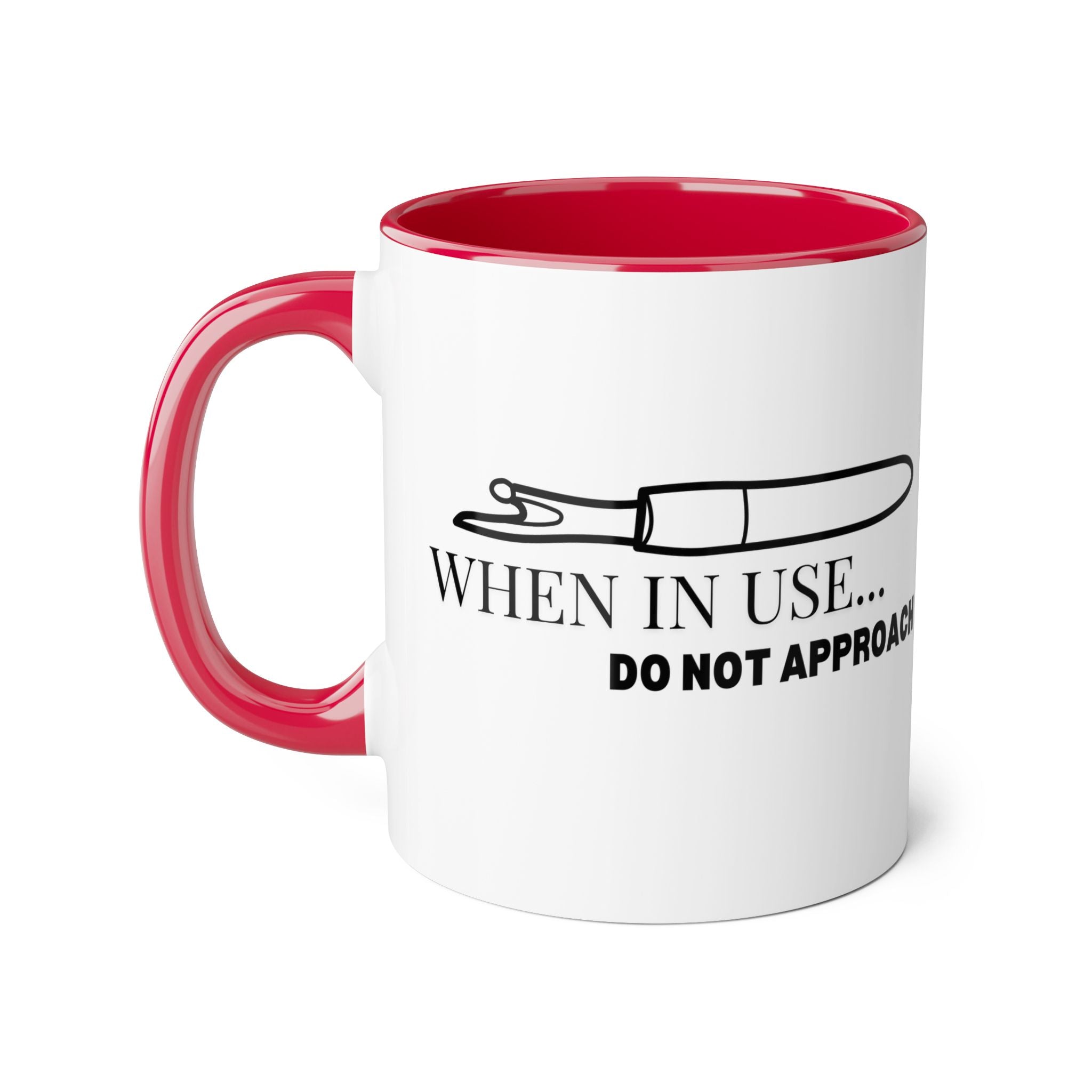 When In Use... Accent Mugs, 11oz