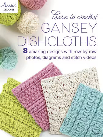 Learn to Crochet Gansey Dishcloths (8718761)