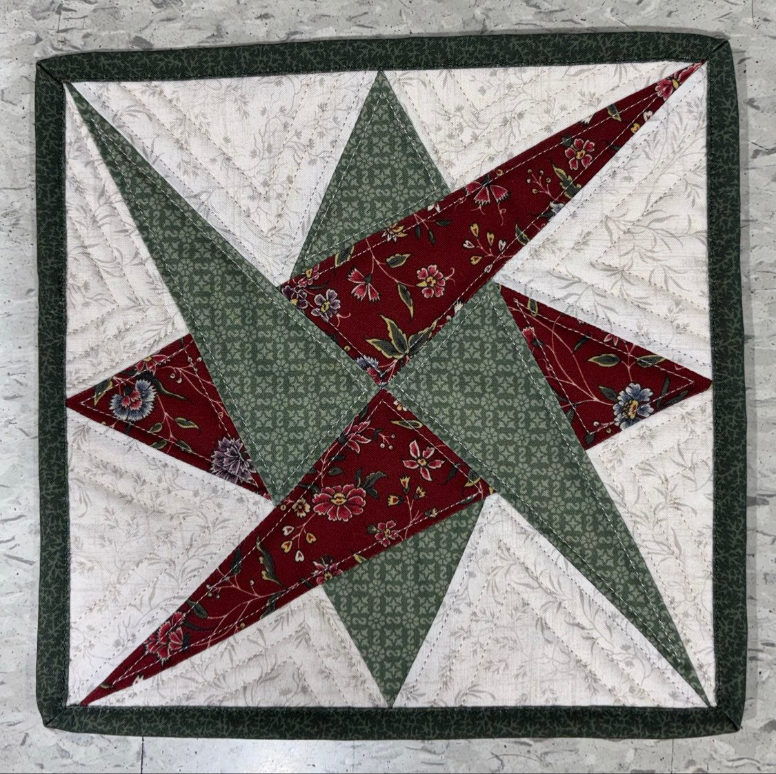 Mug Rug Kit - Starry Path Block