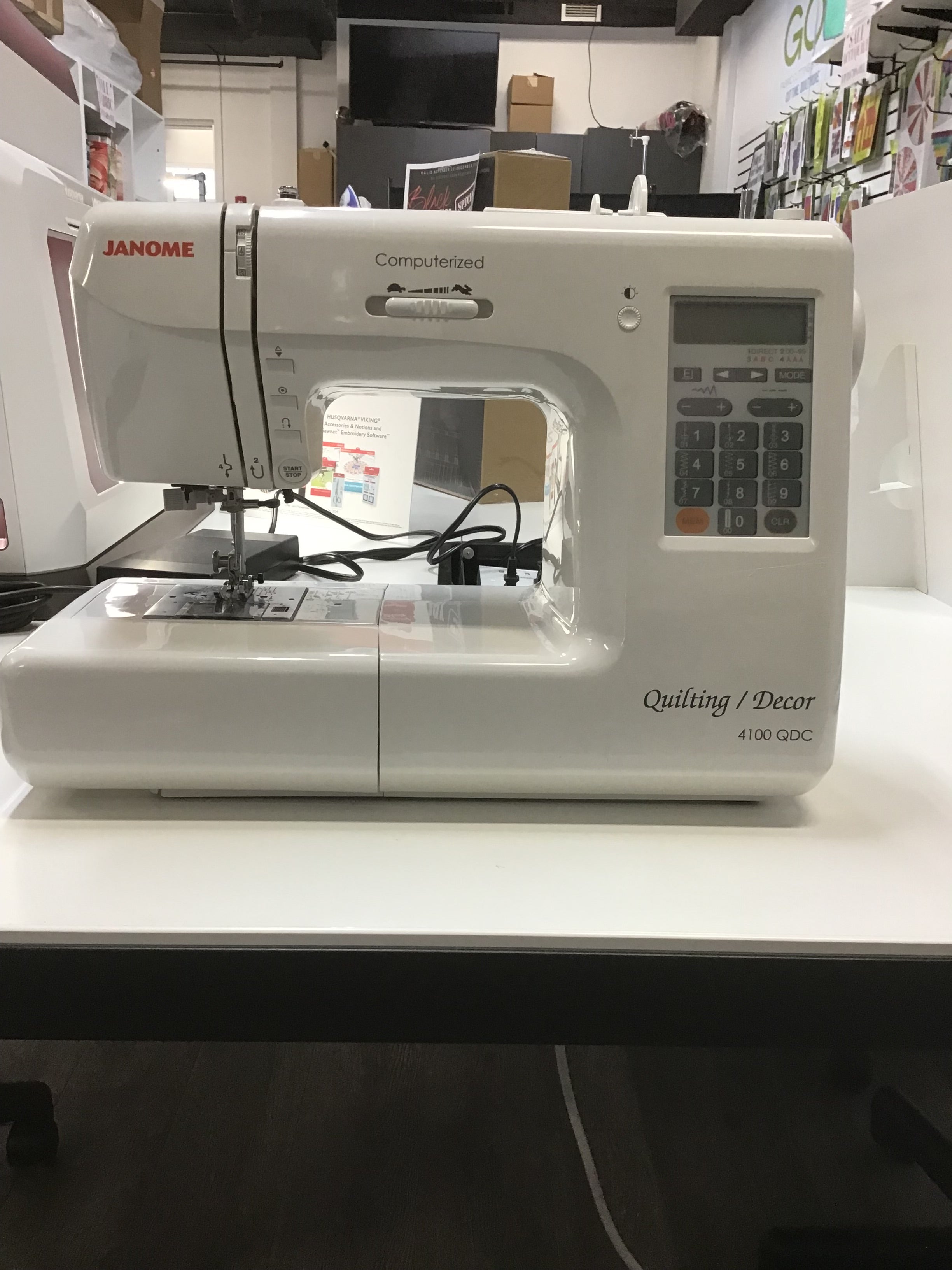 Pre-Loved Janome 4100 QDC