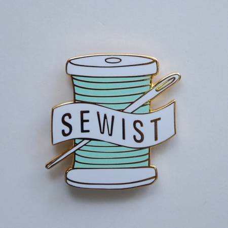 Aqua "Sewist" Pin