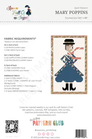 Mary Poppins - Quilt Pattern (BSI395)