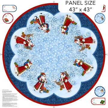St. Nicholas Tree Skirt - 43