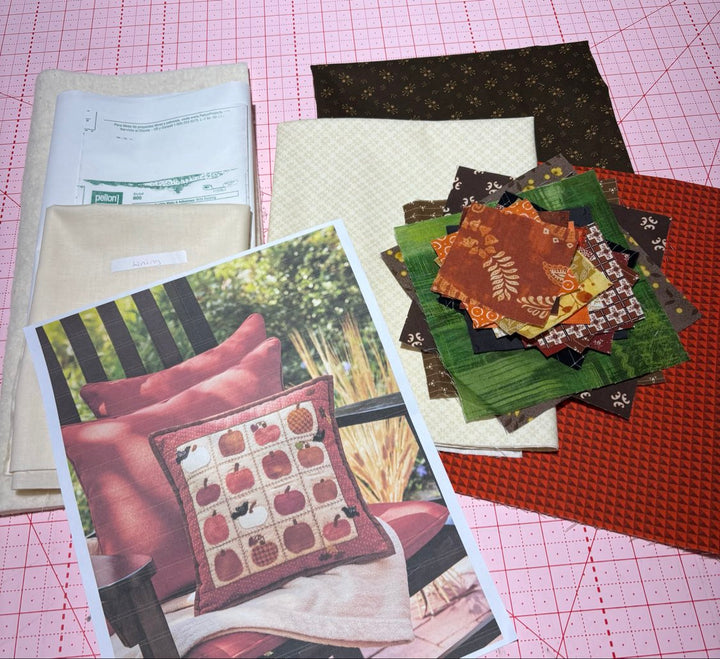 Little Pumpkins Mini Pillow/Wall Hanging- Kit