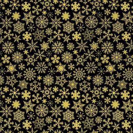 Black Snowflakes 108
