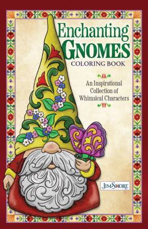 "Enchanting Gnomes" Colouring Book