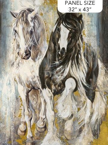 Pedigree - Northcott - 28" x 43" Panel (DP28023-10)