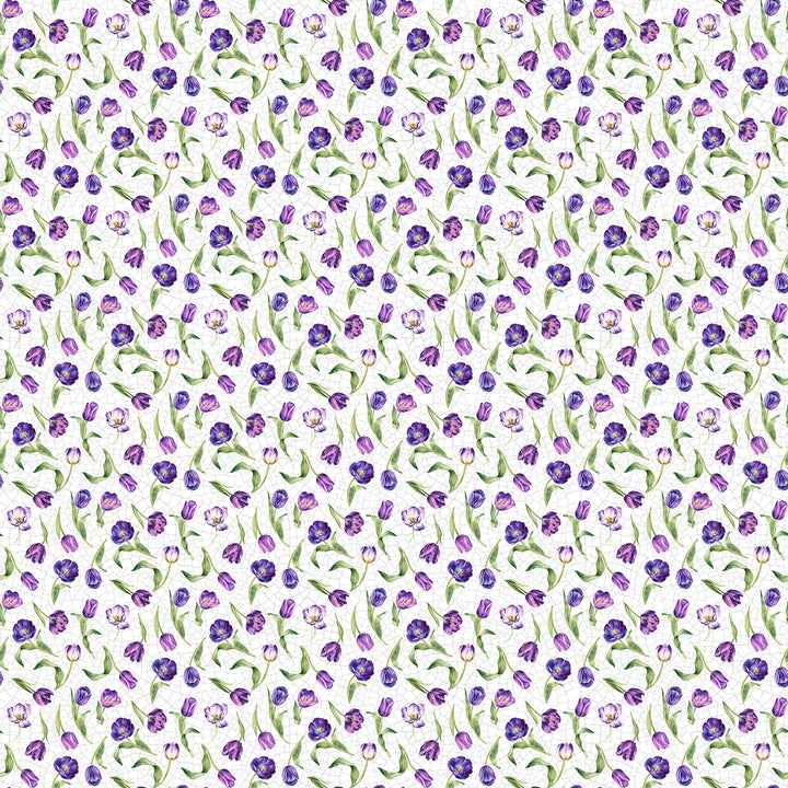 Mini Tulips - Tulip Garden | 43/44"  (DP28496-10) - Sold in UNITS of ¼ metre