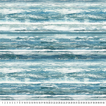 Dark Blue Stripe - Smooth Sailing | 43/44"  (DP28907-46) - Sold in UNITS of ¼ metre