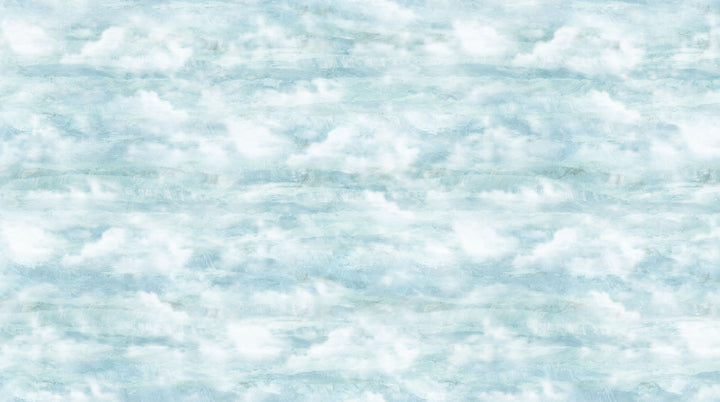 Light Blue Clouds - Smooth Sailing | 43/44"  (DP28910-42) - Sold in UNITS of ¼ metre