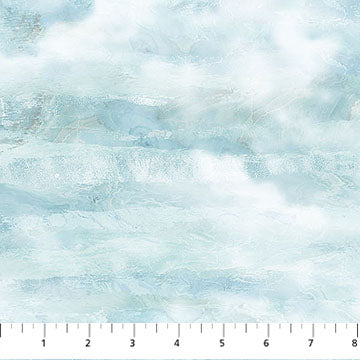 Light Blue Clouds - Smooth Sailing | 43/44"  (DP28910-42) - Sold in UNITS of ¼ metre