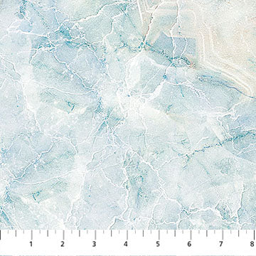 Light Blue Marble Texture - Smooth Sailing | 43/44"  (DP28911-42) - Sold in UNITS of ¼ metre
