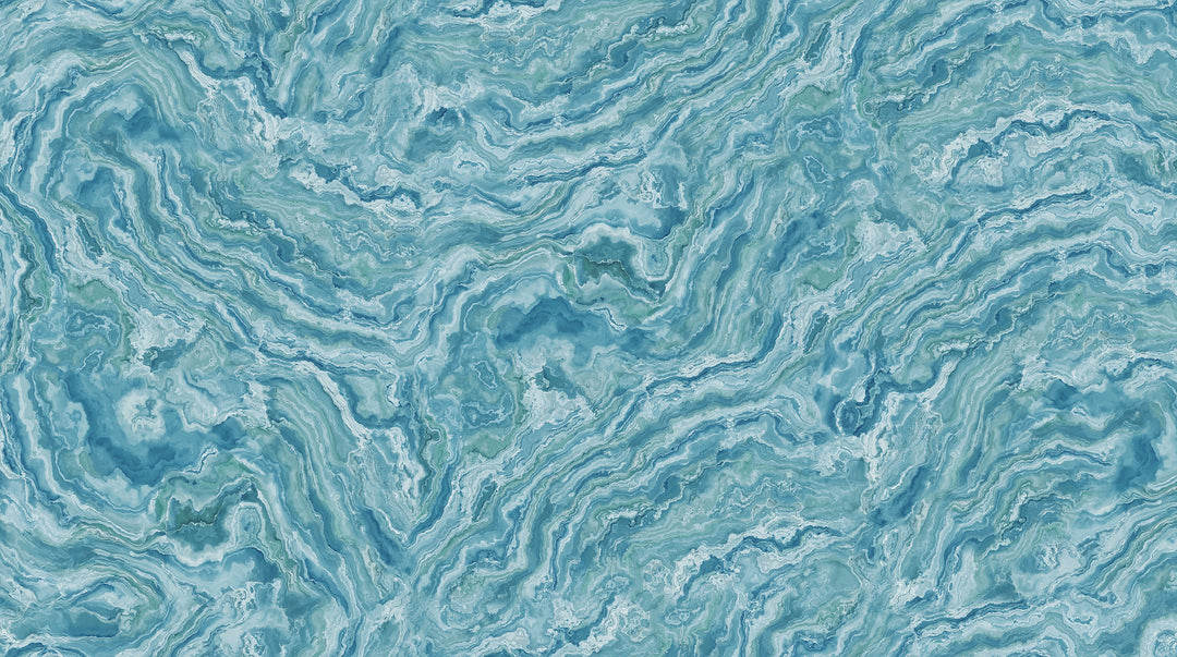 Medium Blue Wave Texture - Smooth Sailing | 43/44"  (DP28912-44) - Sold in UNITS of ¼ metre