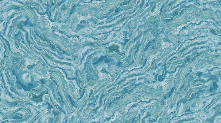 Medium Blue Wave Texture - Smooth Sailing | 43/44"  (DP28912-44) - Sold in UNITS of ¼ metre