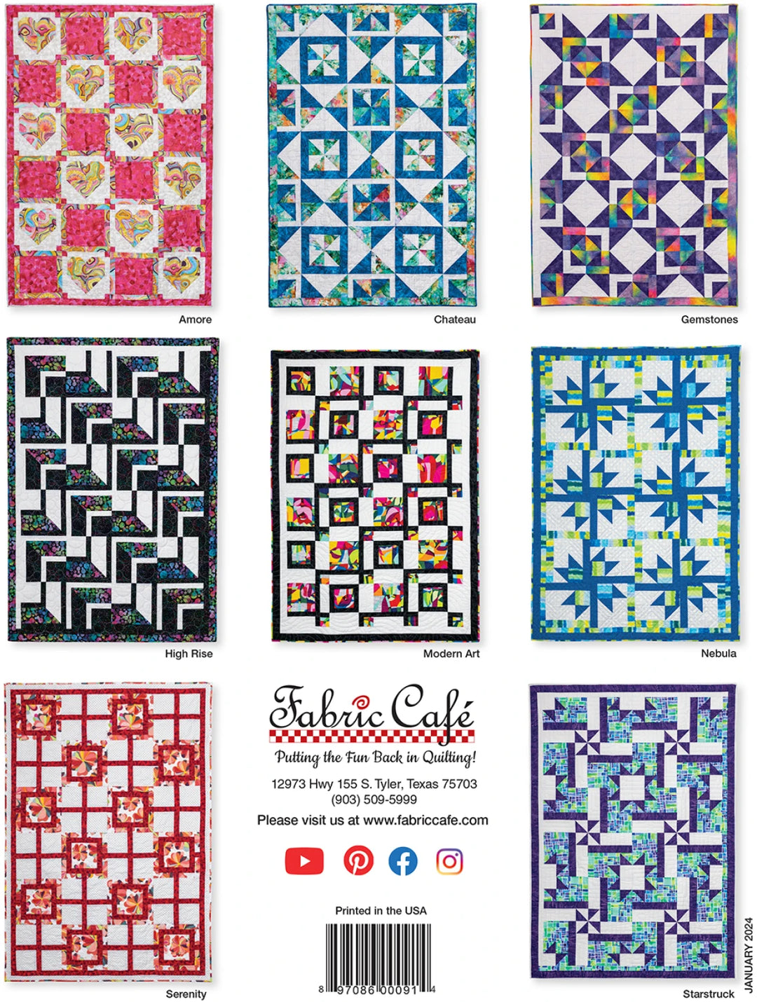 3 Yard Quilts Go Bold By Fran Morgan (FC032440)