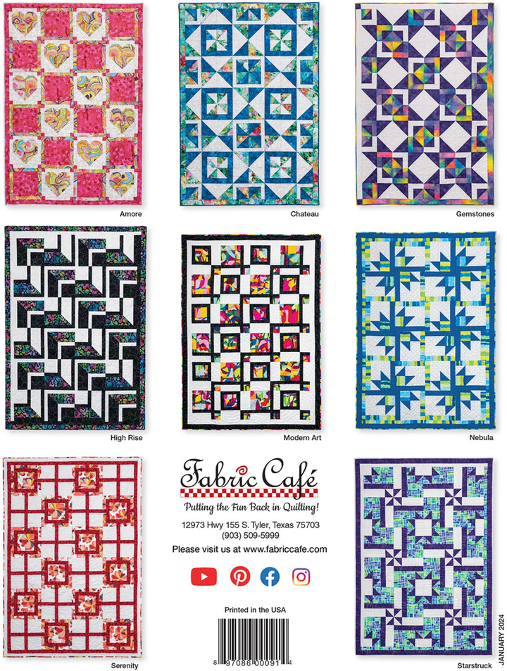3 Yard Quilts Go Bold By Fran Morgan (FC032440)