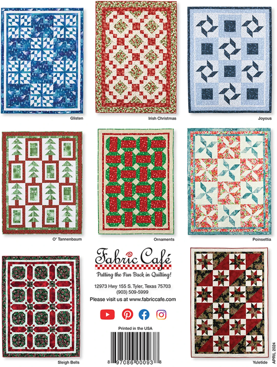 3 Yard Quilts - Quick Christmas  (FC032442)