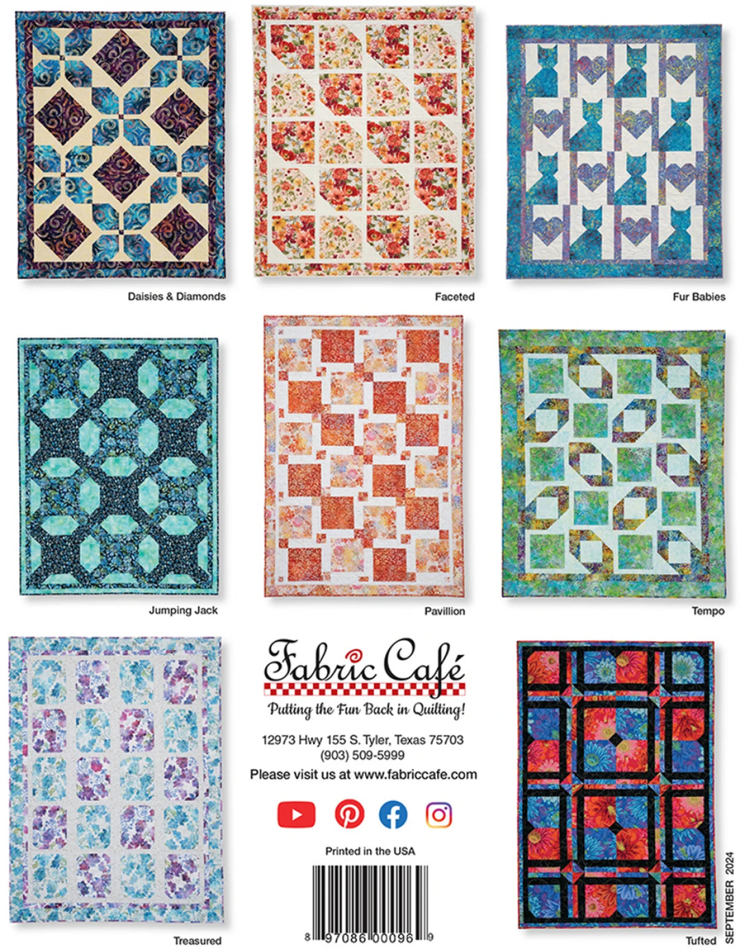 3 Yard Quilts - Double Focus  (FC032444)