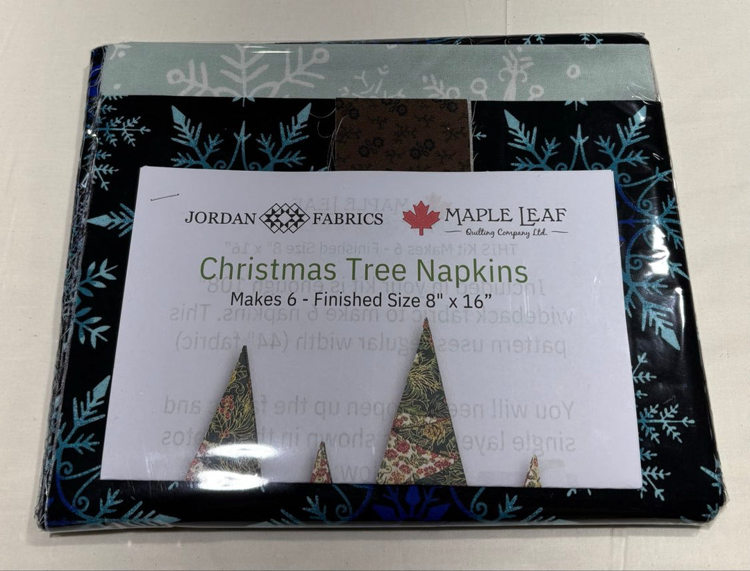 Christmas Tree Napkin - Kit (6pc set)