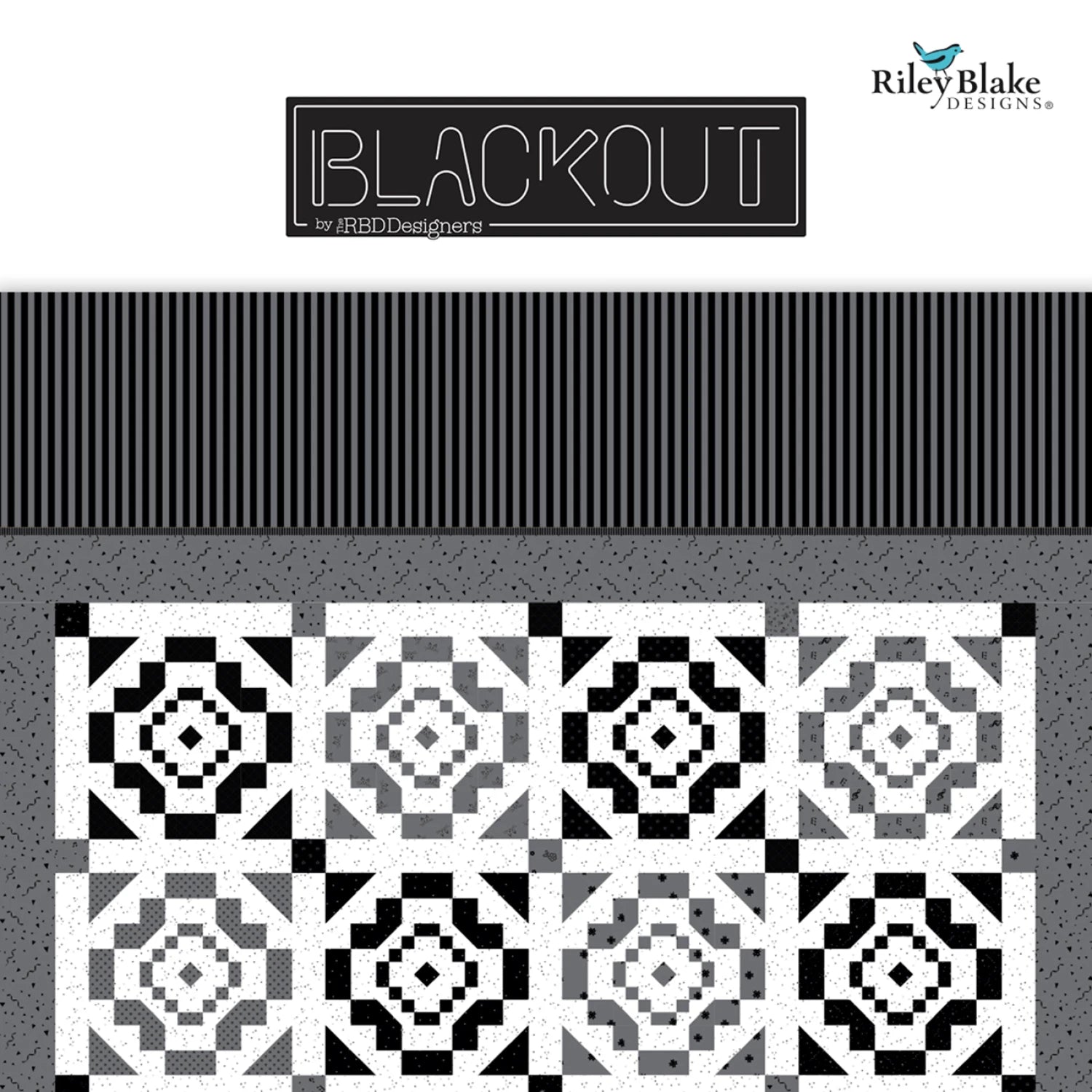 Blackout From Riley Blake Designs | Fat Quarter Package - 21pcs (FQ-16240-21)