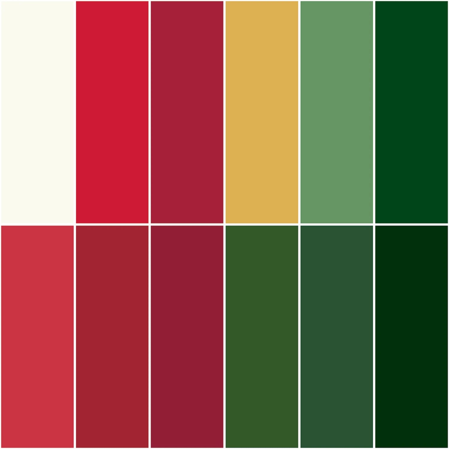 Confetti Cotton Christmas Bundle| Fat Quarter Package - 12pcs (FQ-CHR120-12)