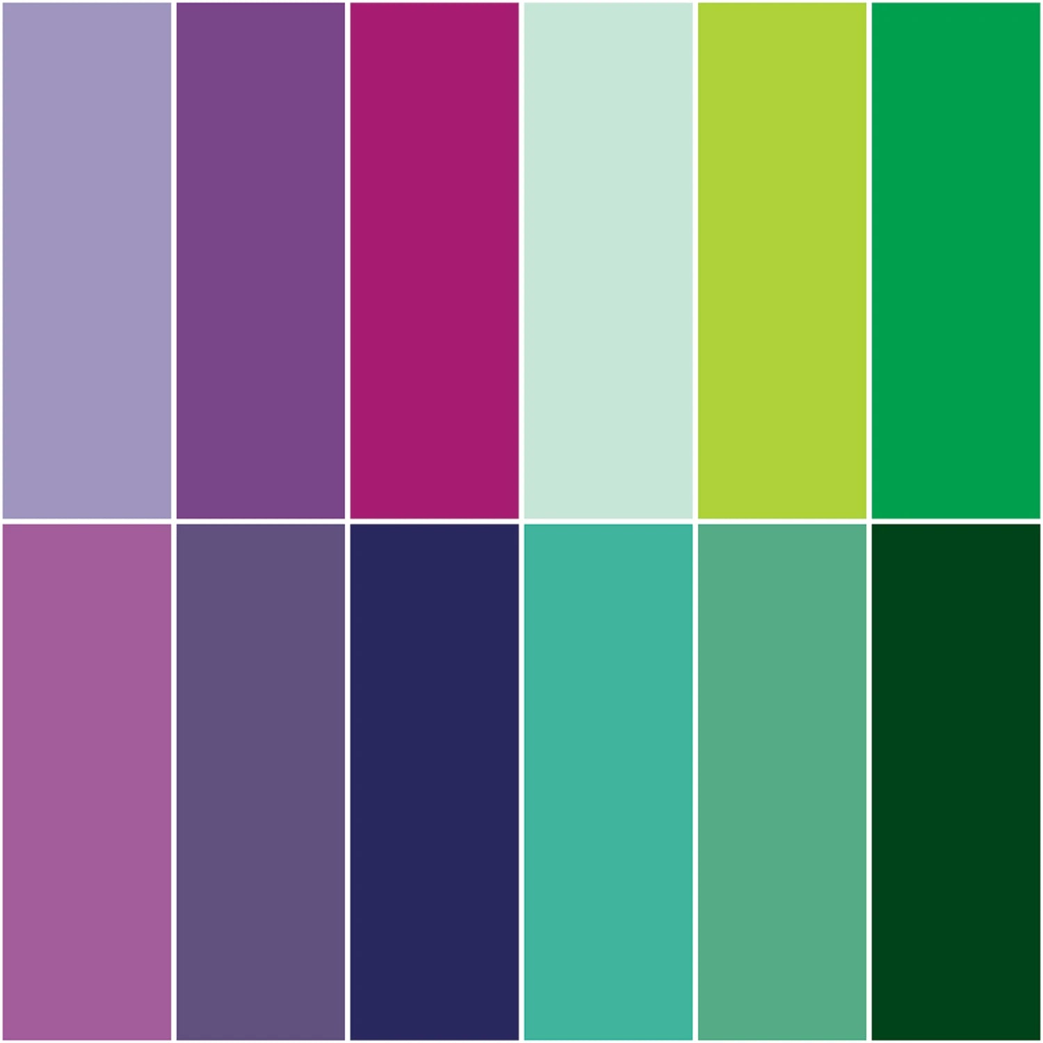 Confetti Cotton Purple Vibrations Bundle | Fat Quarter Package - 12pcs (FQ-PVIB120-12)