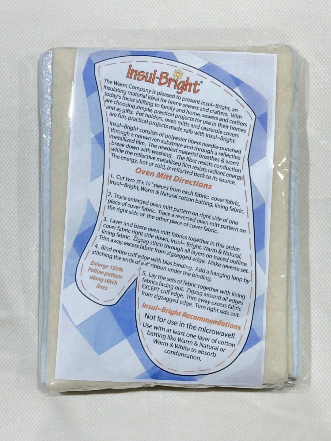 Xmas Oven Mitt Kit - (Makes 2 Mitts)