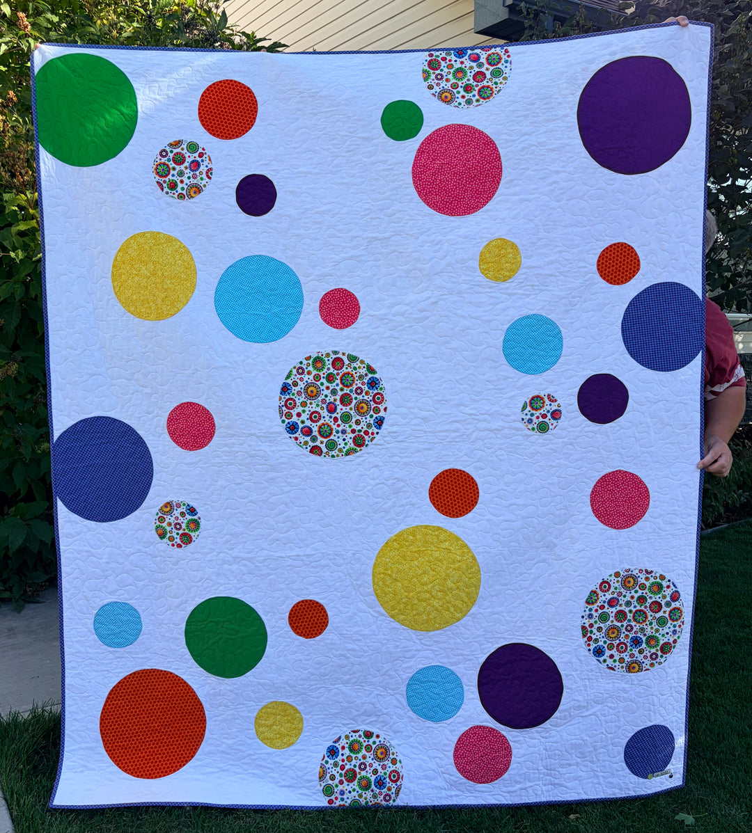 Maple Leaf Stitching Academy Beginner Applique Class - Happy Circles 🧵❤️🪡