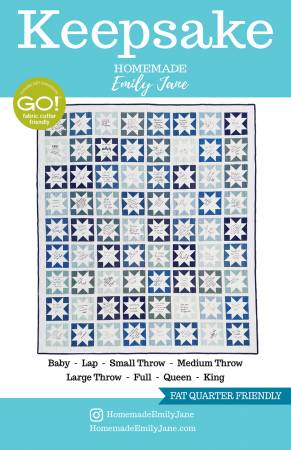 Keepsake Quilt Pattern- Paper Pattern