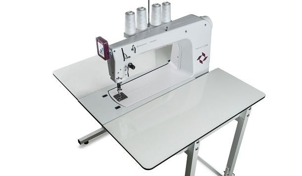 Husqvarna Viking Platinum Q160 Sit-Down Midarm Quilting Machine (Order Only) Husqvarna Viking Sewing and Embroidery machines on sale at Maple Leaf Quilting Company serving Alberta including Cochrane, Calgary, Red Deer, Lethbridge, Medicine Hat