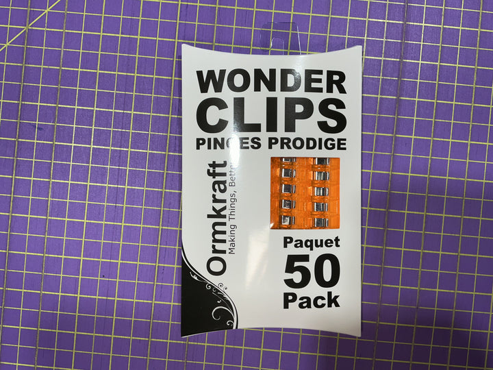Ormkraft Wonder Clips - 50 Pack - ASST COLOURS🇨🇦