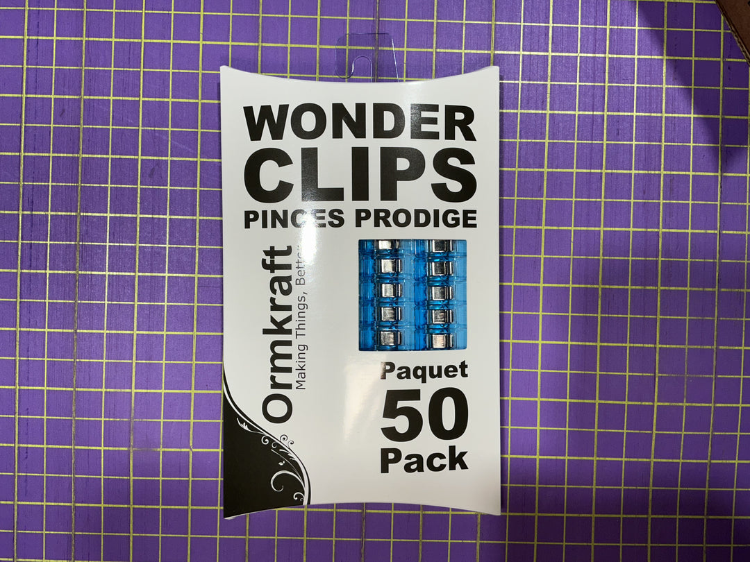 Ormkraft Wonder Clips - 50 Pack - ASST COLOURS🇨🇦