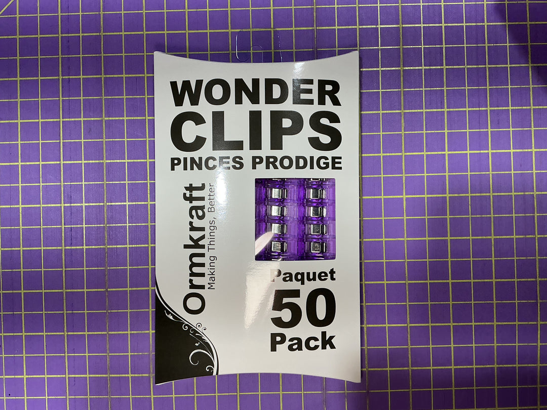 Ormkraft Wonder Clips - 50 Pack - ASST COLOURS🇨🇦