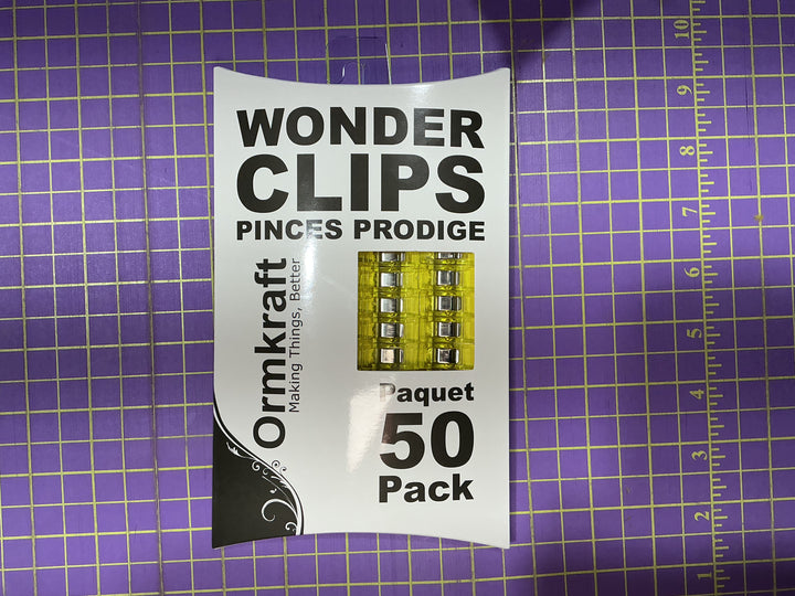 Ormkraft Wonder Clips - 50 Pack - ASST COLOURS🇨🇦