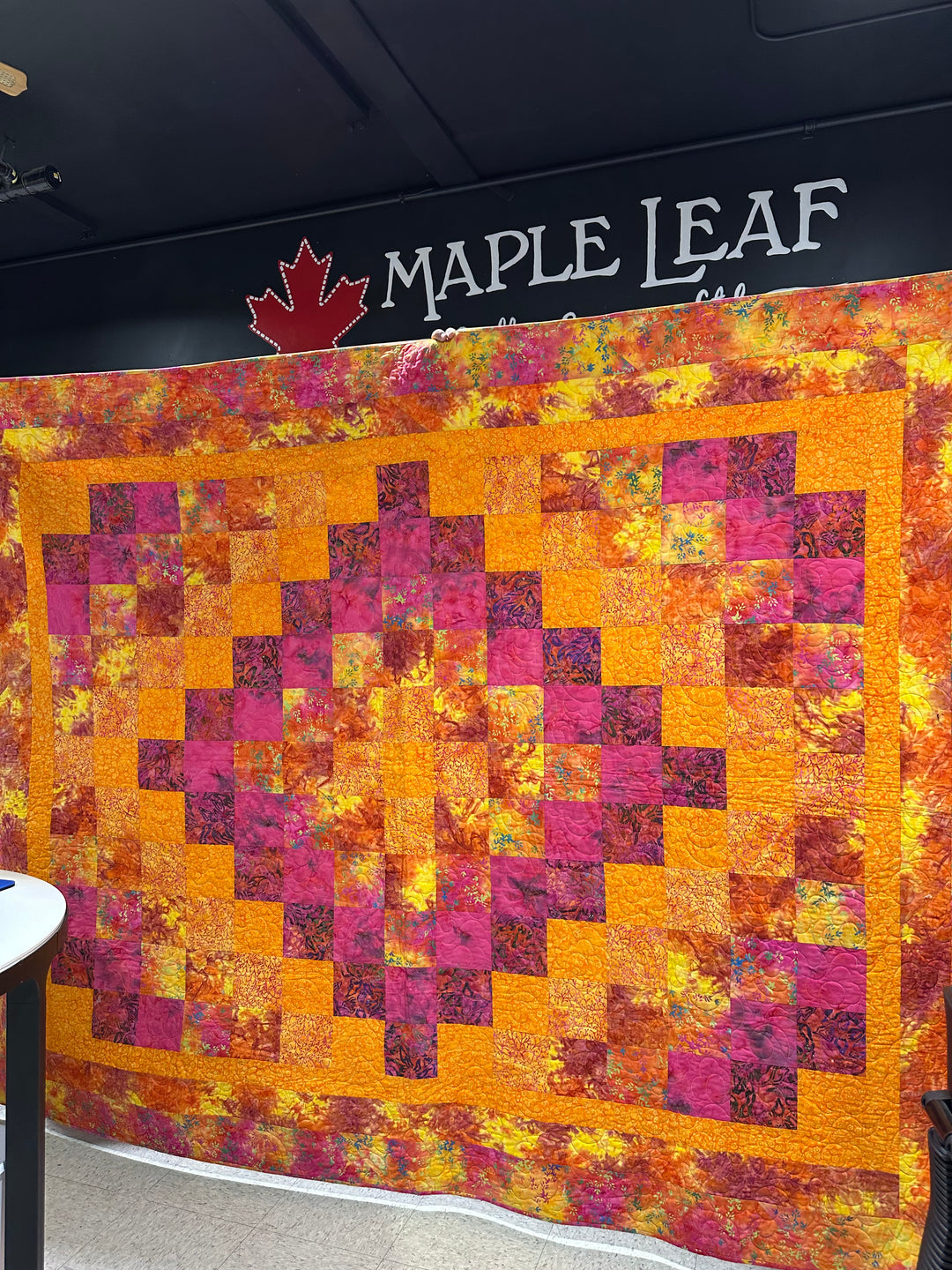 Maple Leaf Stitching Academy - Make A Quilt In A Day