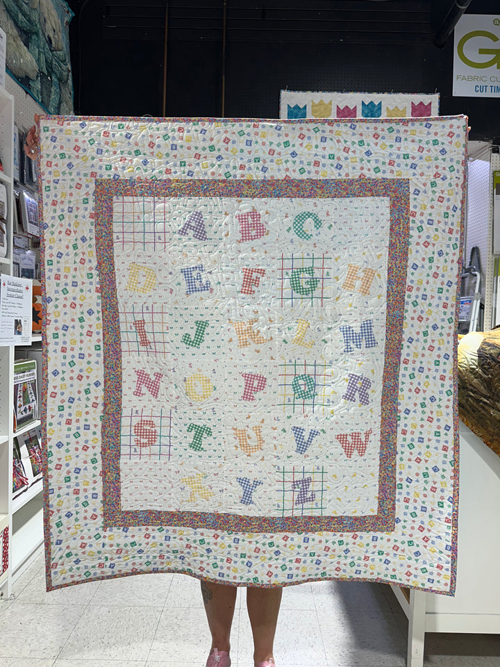 Playtime Primaries ABC Quilt Kit