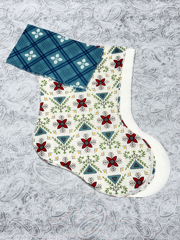 Lori Holt Hometown Holiday Stockings - Pre-Cut Kit (4pc set)
