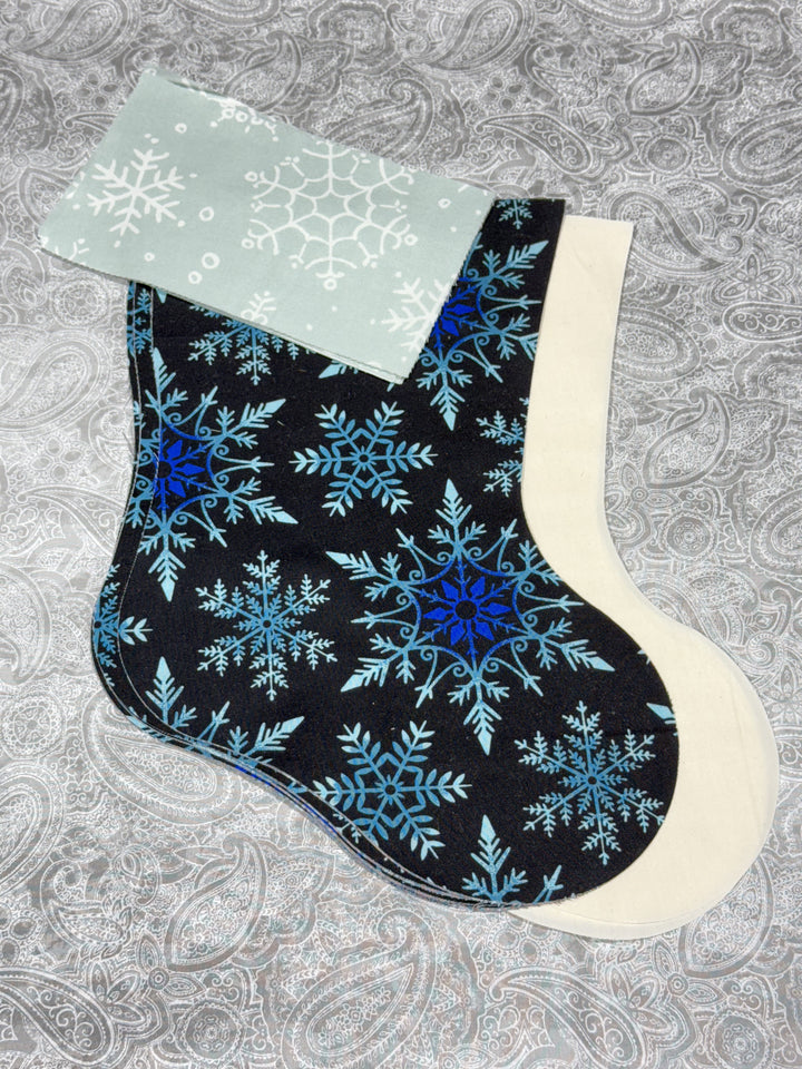 Christmas Stockings - Pre-Cut Kit (4pc set)