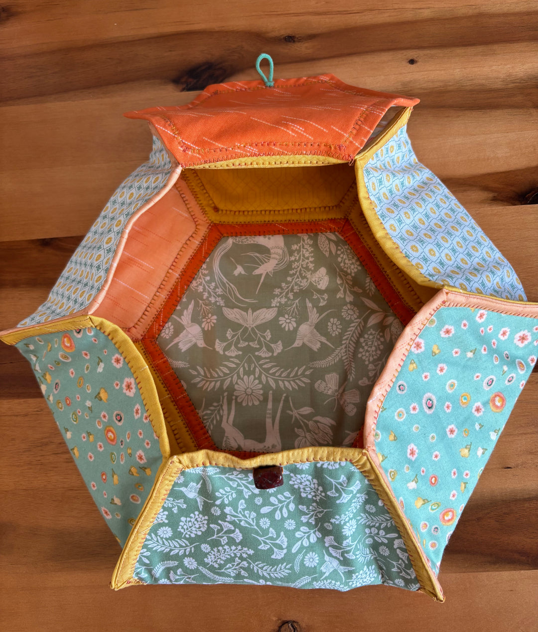 Maple Leaf Stitching Academy Beginner Sewing Class - Blossie Basket with Lid