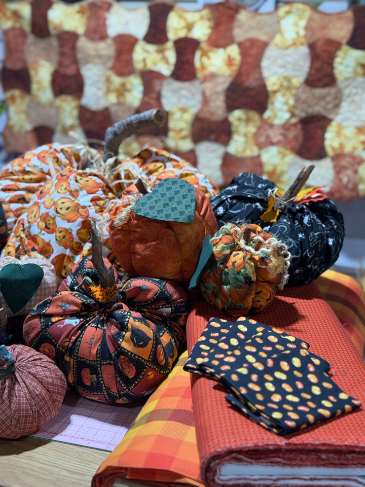 (Oct 4th) Maple Leaf Stitching Academy Pumpkin Patch - Beginner Craft Class (Make & Take Project)