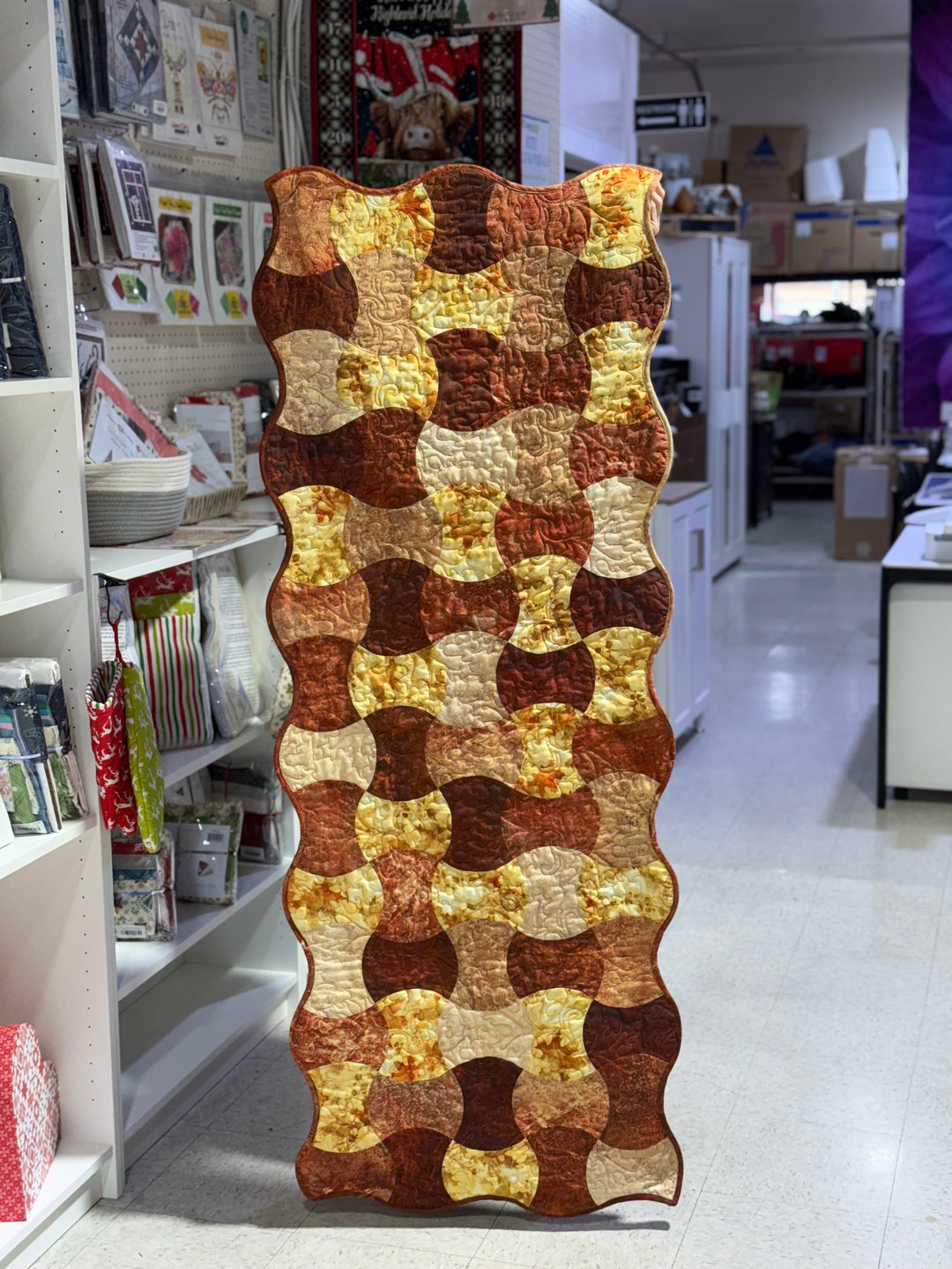 Maple Leaf Stitching Academy Apple Core Table Runner - Beginner Quilt Class