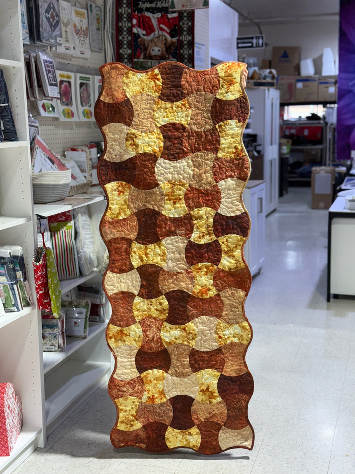 Maple Leaf Stitching Academy Apple Core Table Runner - Beginner Quilt Class